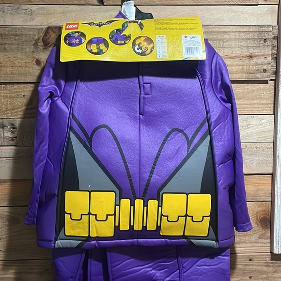 LEGO BATGIRL Costume GIRLS SIZE 7 -8 - Picture 5 of 7